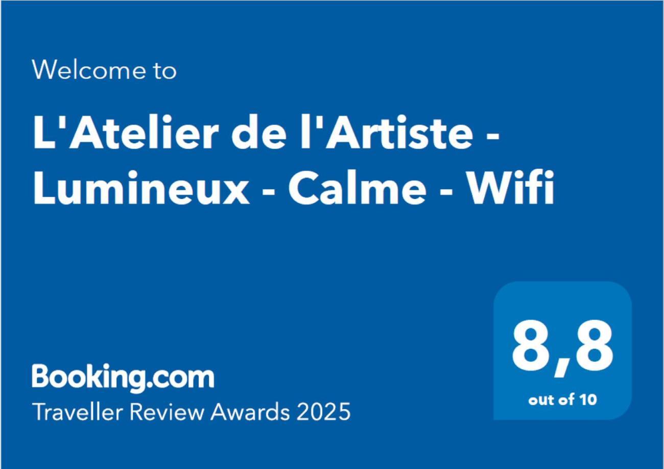 Апартаменты L'Atelier De L'Artiste - Lumineux - Calme - Wifi Дуэ Экстерьер фото